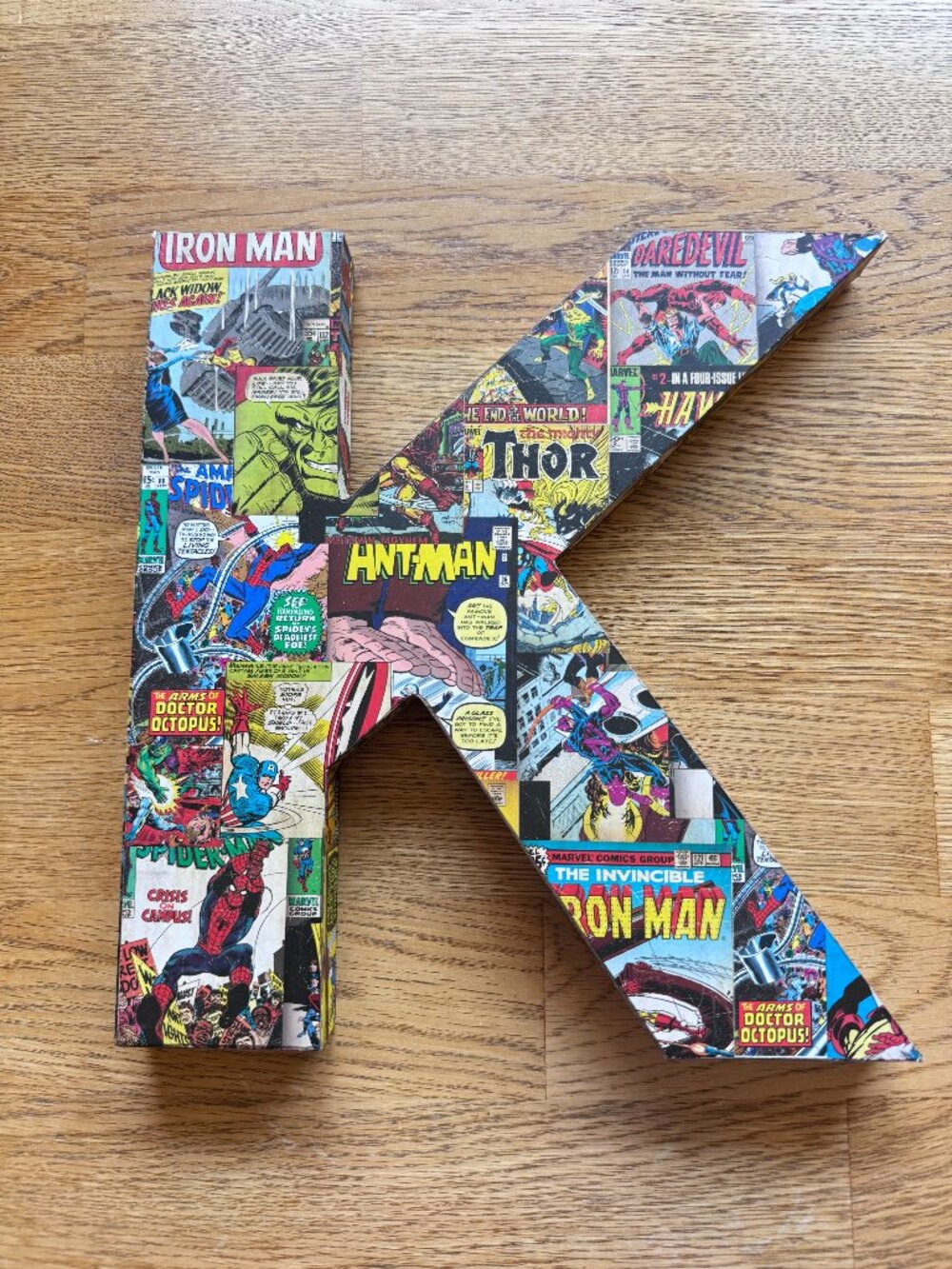 Marvel Comics Wall Decor Letter K